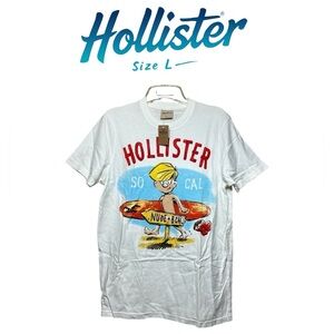 👕Hollister Waxer HTF NWT collectors Tee size L